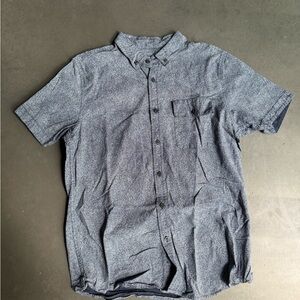 Rip Curl Mens Short Sleeve Button Down, Size M